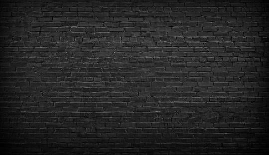 Black brick pattern background
