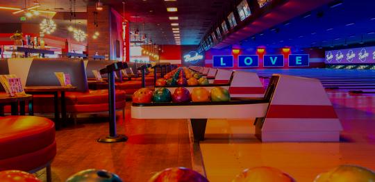 bowling lanes