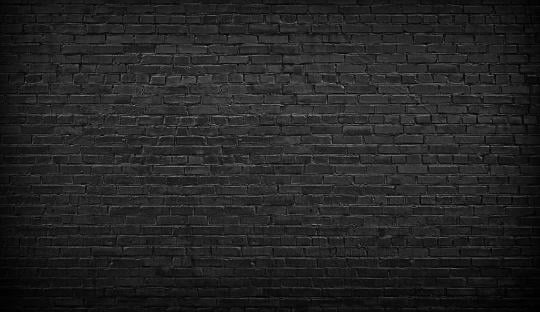Black brick pattern background