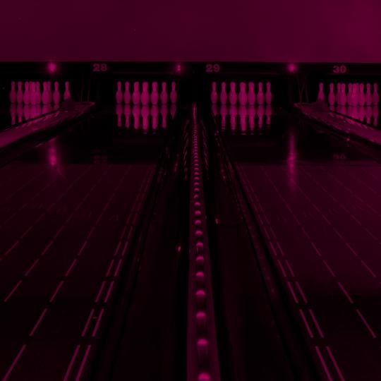 lanes and bowling pins