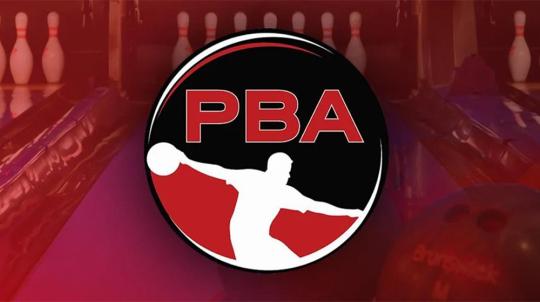 PBA Logo over Background