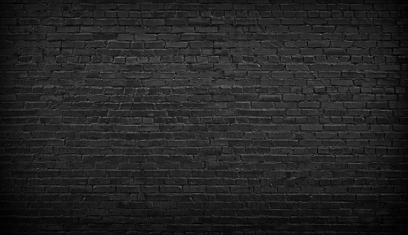 Black brick pattern background